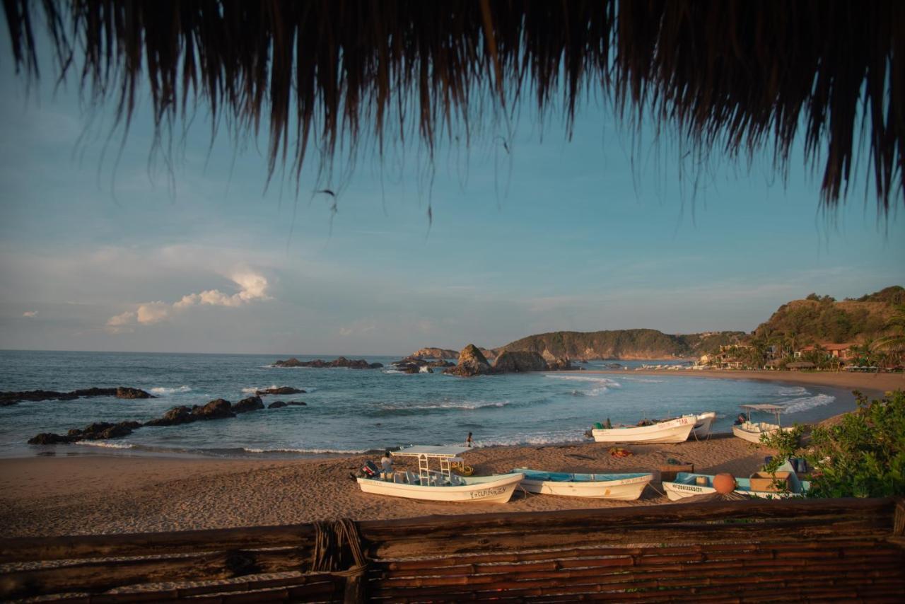 Posada Y Pizzeria La Termita San Agustinillo Ngoại thất bức ảnh